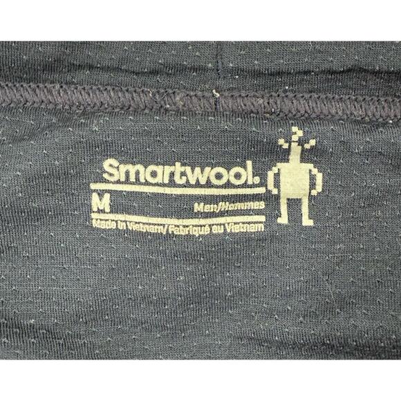 Smartwool Navy Elastic Waistband Lightweight Reflective Active Shorts Medium - Picture 5 of 6